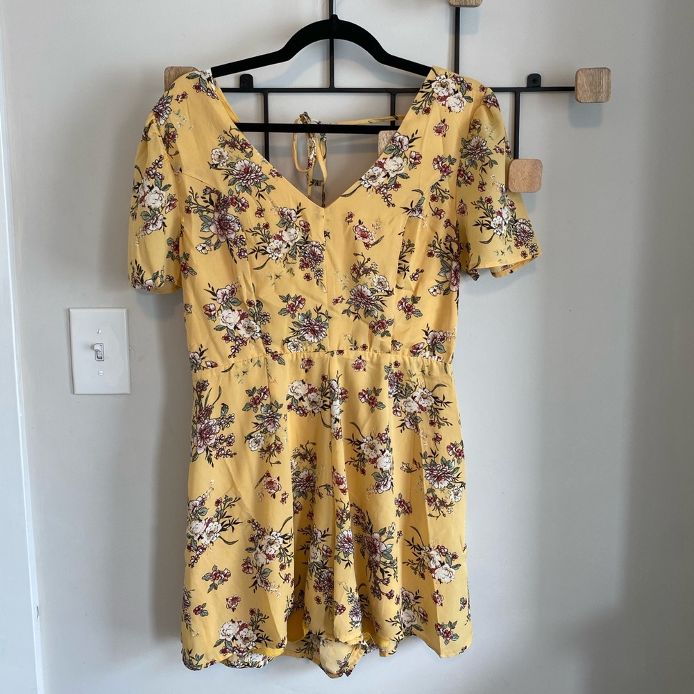 Floral Francesca’s Romper